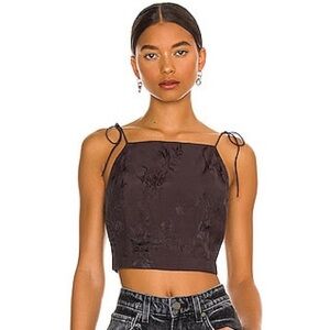 Amuse Society Delta Woven Top